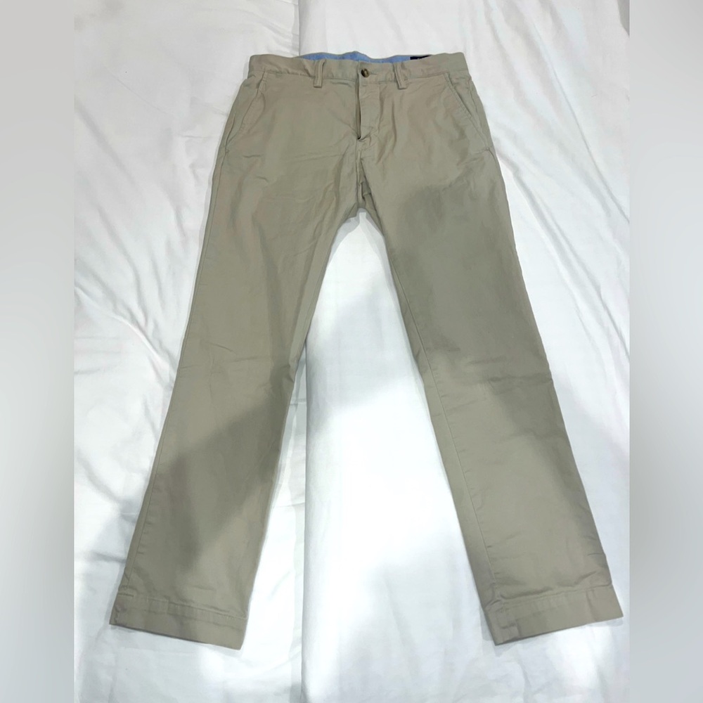 Polo Ralph Lauren Slim stretch Cotton Chinos
Pants (Men's 31x30) Tan NWOT